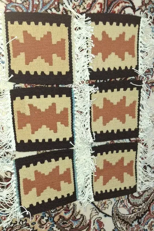 زیرلیوانی گلیم|گلیم، جاجیم، گبه|کرج, حصار|دیوار