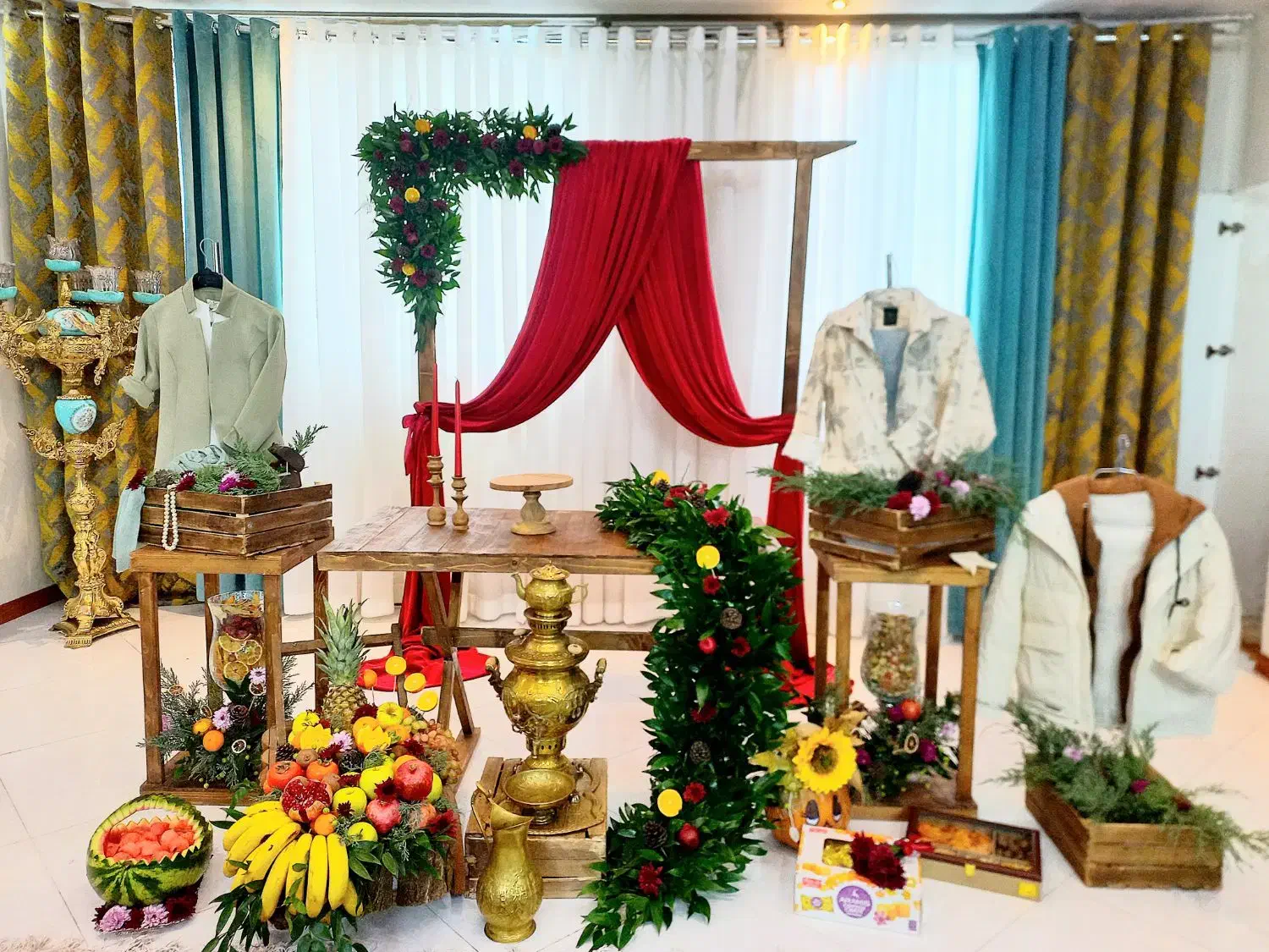 دیزاین شب چله،نامزدی،تولد،پول آرایی،بوکت و باکس گل|خدمات پذیرایی، مراسم|مشهد, جاهد شهر|دیوار