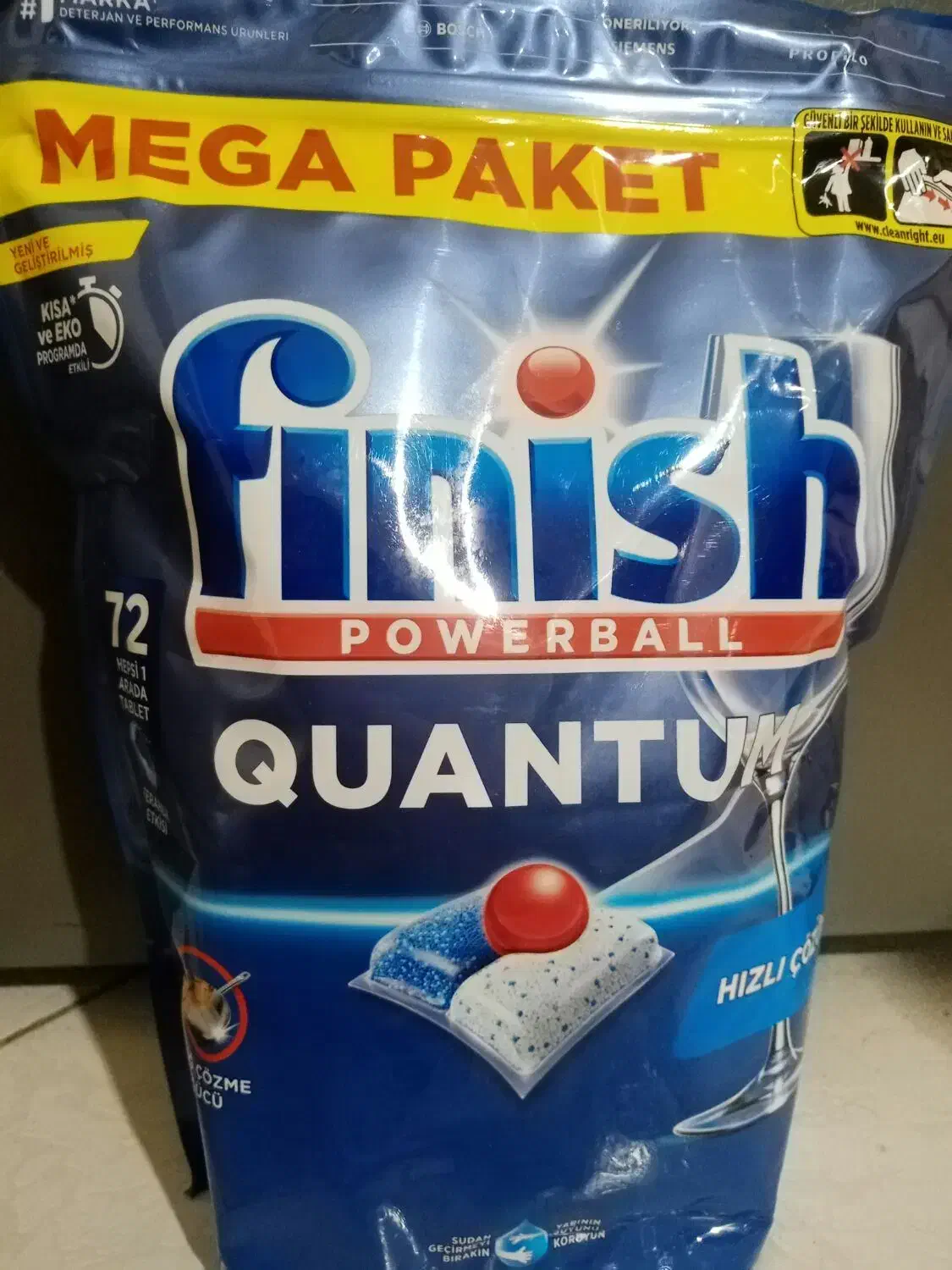 قرص ظرفشویی فنیش 72عددی اصل ترکیه|مواد شوینده و دستمال کاغذی|فردیس, منظریه|دیوار