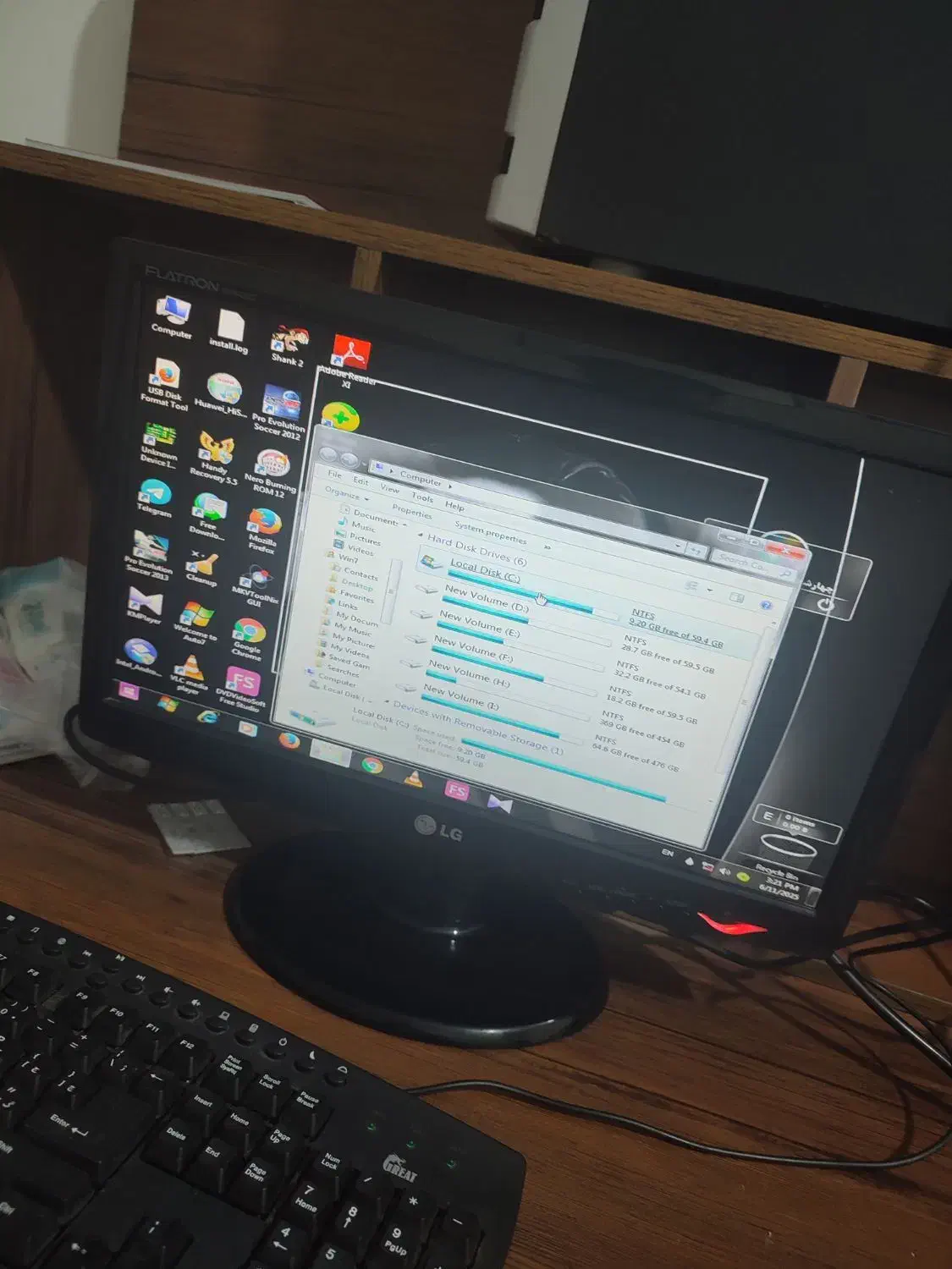 کامپیوتر رایانه رومیزی سیستم|رایانه رومیزی|مشهد, توس (بلوار توس)|دیوار