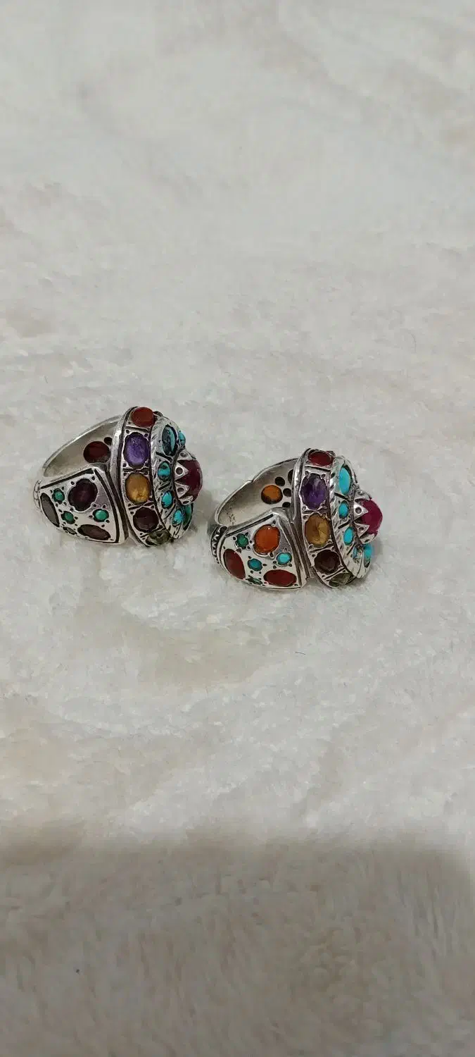 انگشتر نقره رکاب موسوی|جواهرات|ایلام, |دیوار