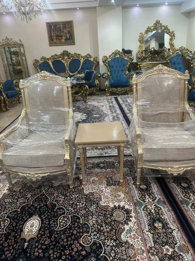 مبل استیل مدل تاج|مبلمان خانگی و میز عسلی|تهران, تهرانپارس جنوبی|دیوار