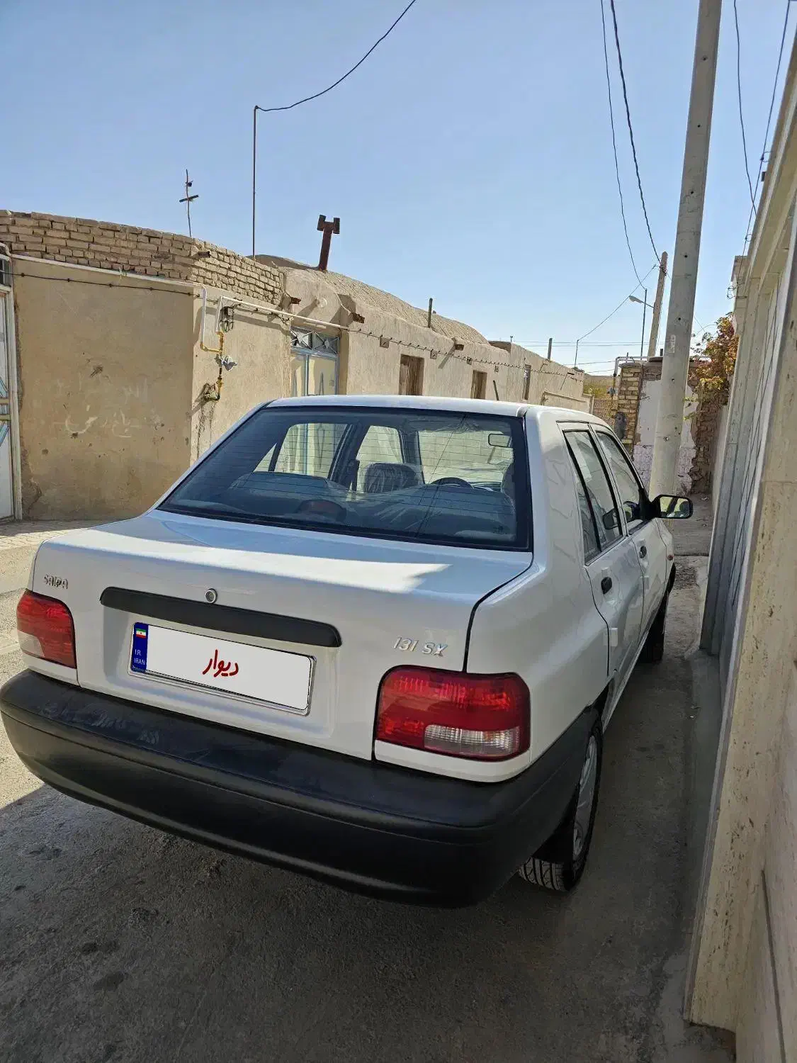 پرایـد 131 سفید مدل 98|خودرو سواری و وانت|ابرکوه, |دیوار