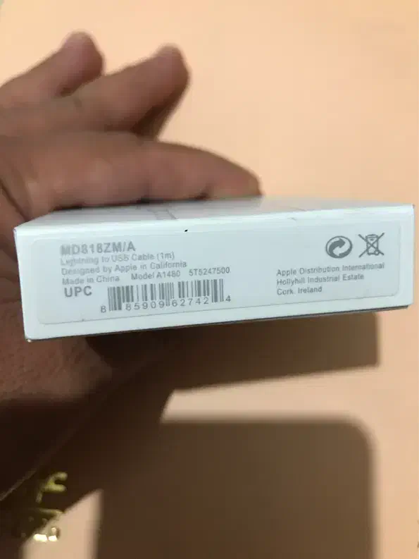 کابل اورجینال آیفون لایتنینگ به USB|لوازم جانبی موبایل و تبلت|تهران, قیطریه|دیوار