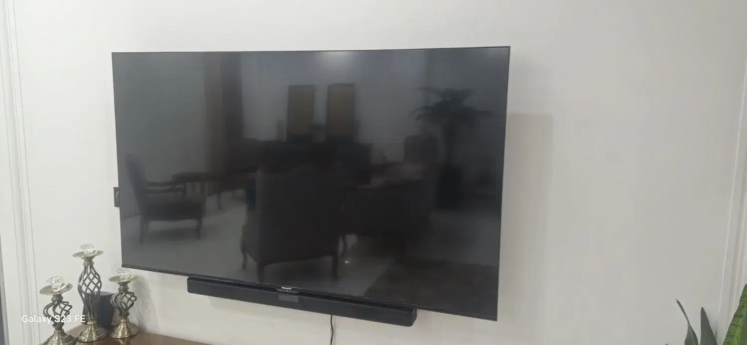تلویزیون ۶۵ اینچ  LED پاناسونیک پنل شکسته|تلویزیون و پروژکتور|تهران, مشیریه|دیوار