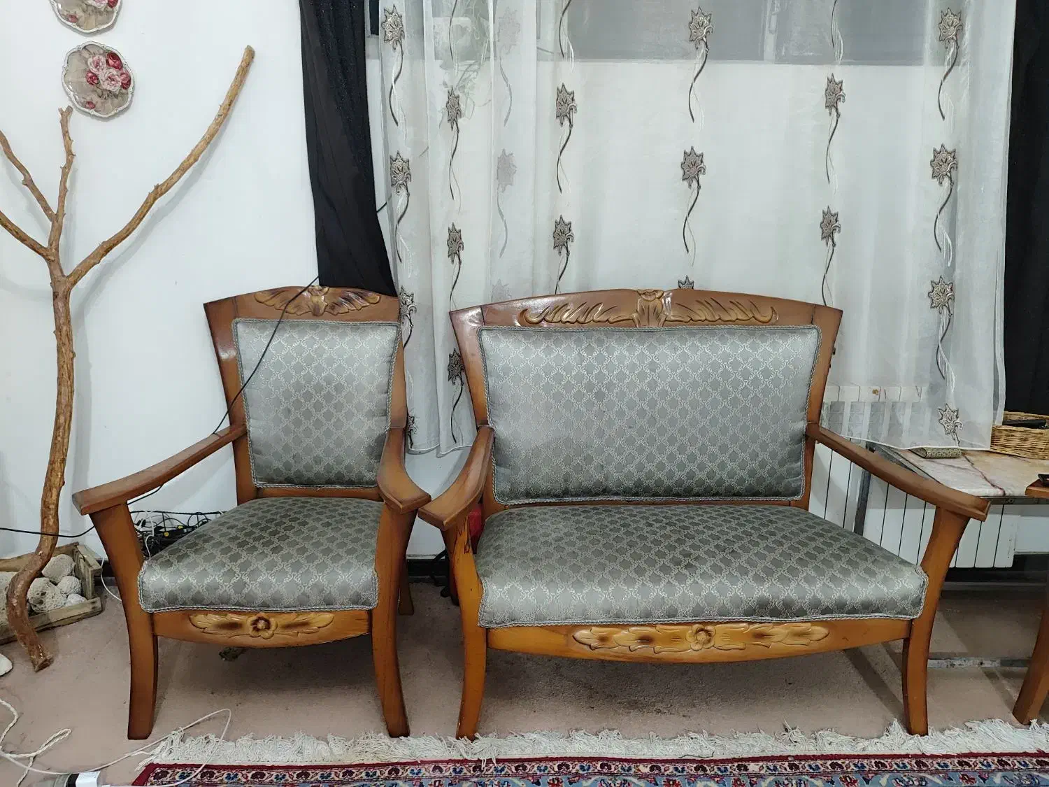 مبل چوبی|مبلمان خانگی و میز عسلی|شیراز, ریشمک|دیوار