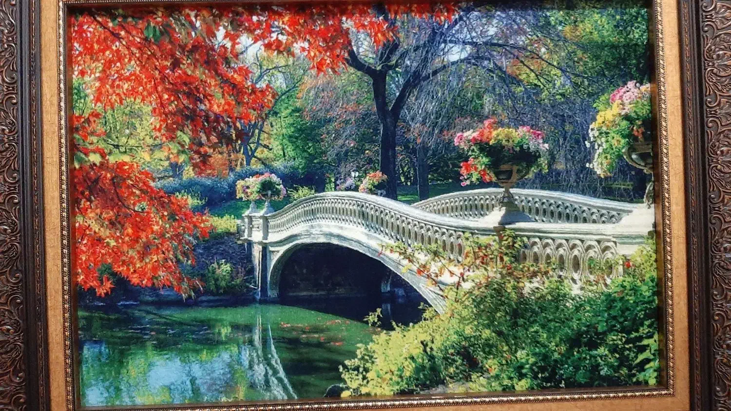 تابلو فرش منظره طبیعت|تابلو فرش|شیراز, فرهنگ شهر|دیوار