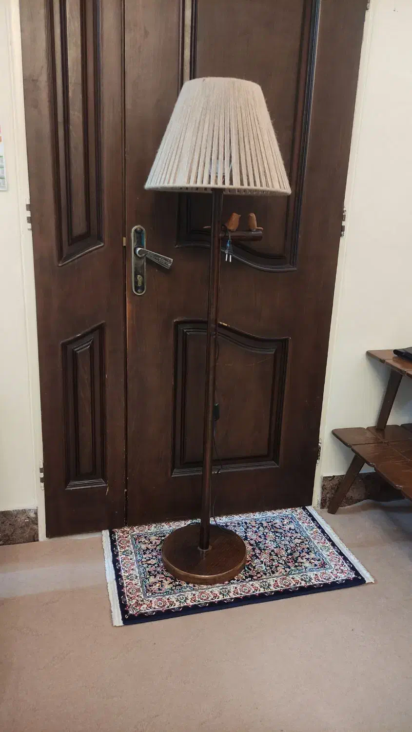 آباژور چوبی|چراغ خواب و آباژور|بروجرد, |دیوار