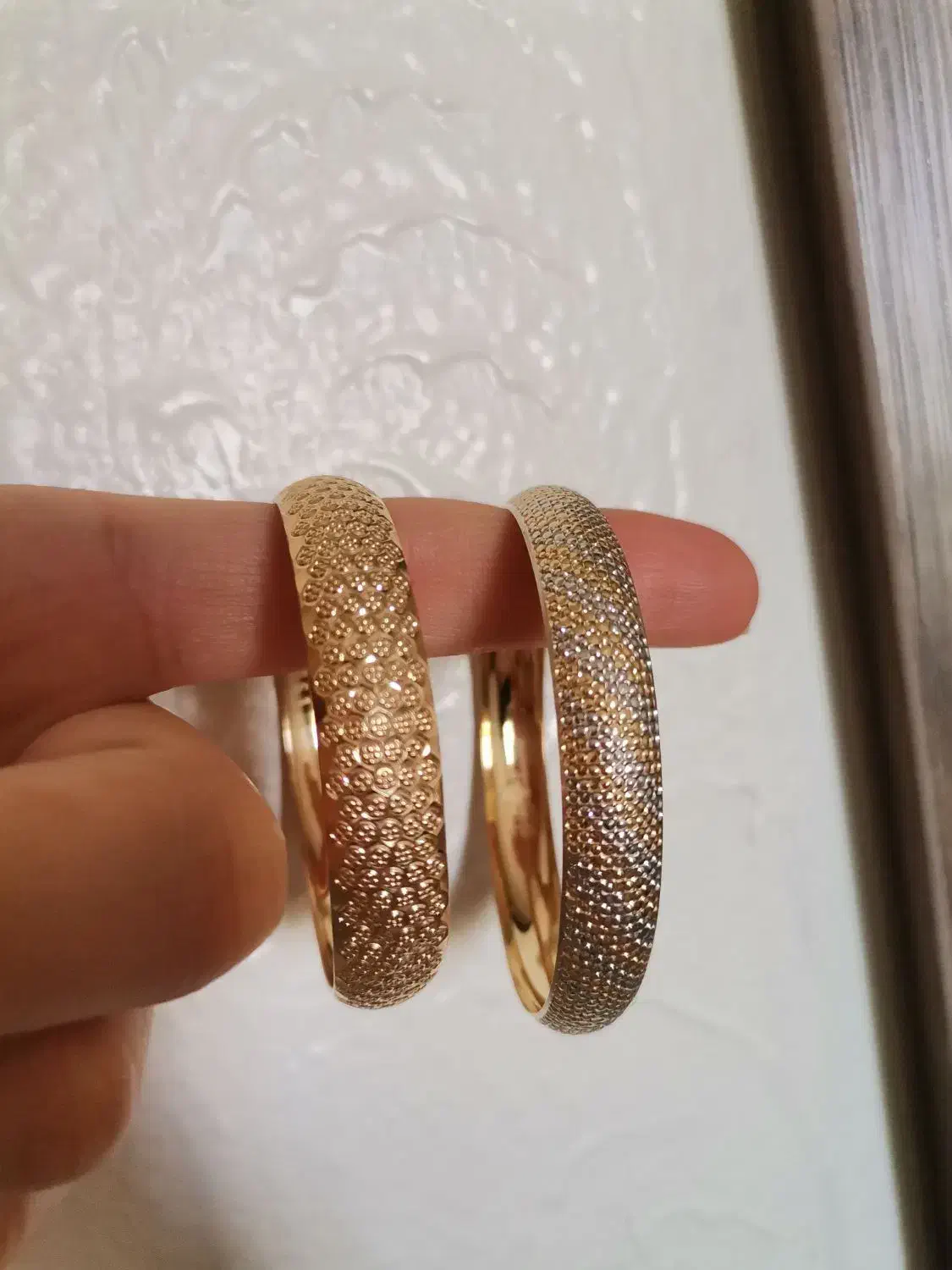 النگو 7 گرم سایز 1/5 و2.. 2 درصد و 3 درصد|جواهرات|شاهین‌شهر, فردوسی|دیوار