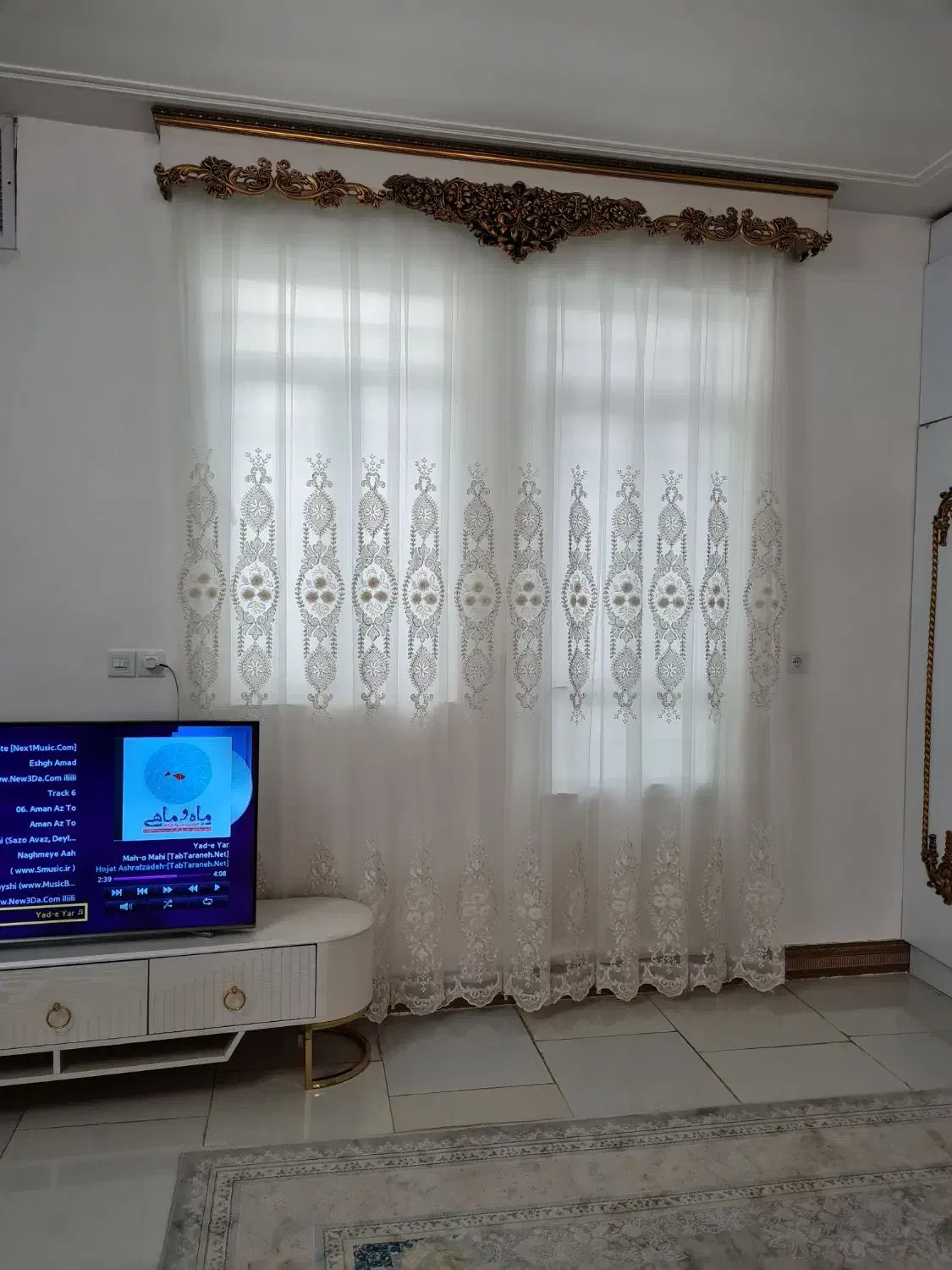 پرده در حد نو|پرده، رانر، رومیزی|قم, انسجام|دیوار