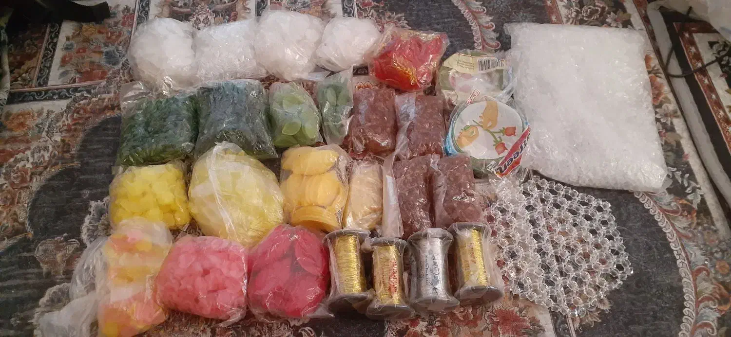 لوازمات گل های کریستالی|گل مصنوعی|اهواز, زندوکیلی|دیوار