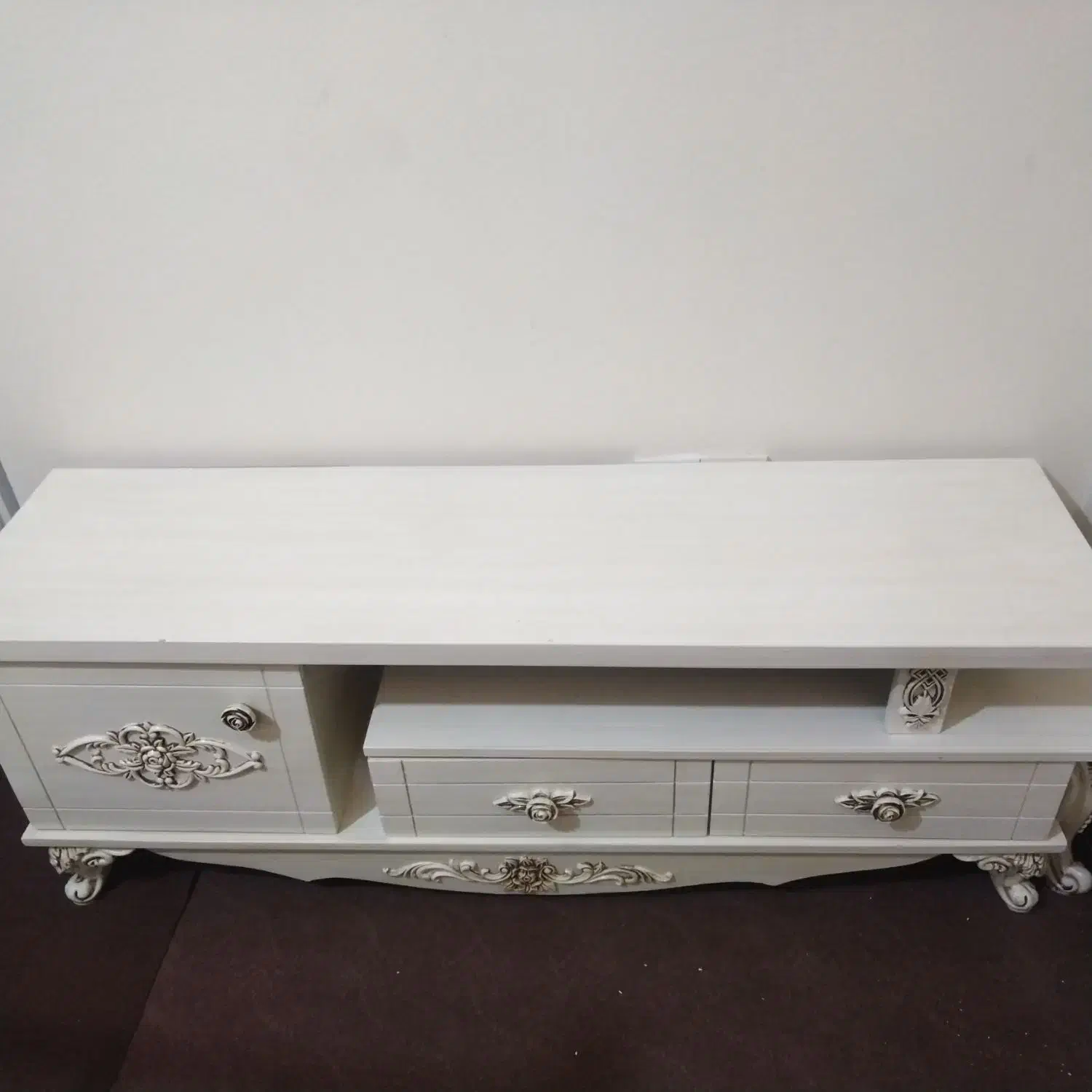 بوفه زیر تلویزیون|بوفه، ویترین، کنسول|حمیدیه, |دیوار