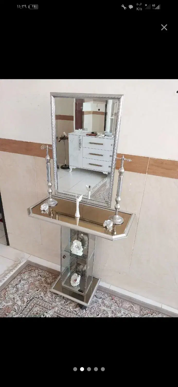 اینه و کنسول|بوفه، ویترین، کنسول|محمدشهر, محمدشهر|دیوار