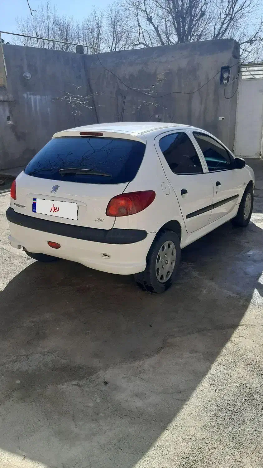 ۲۰۶ مدل۹۴|خودرو سواری و وانت|همدان, |دیوار