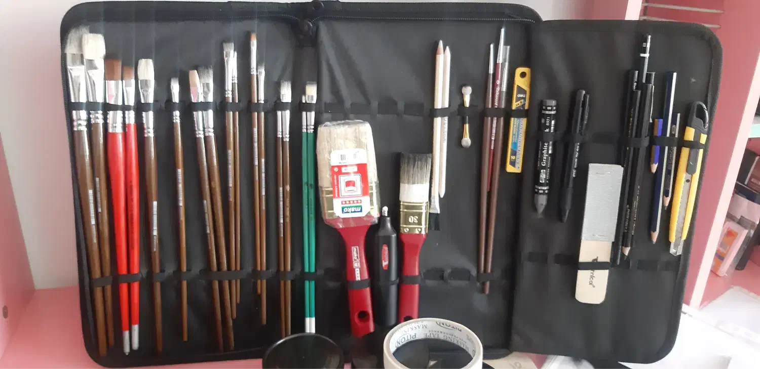 لوازم سیاه قلم و طراحی|لوازم التحریر|ساری, |دیوار