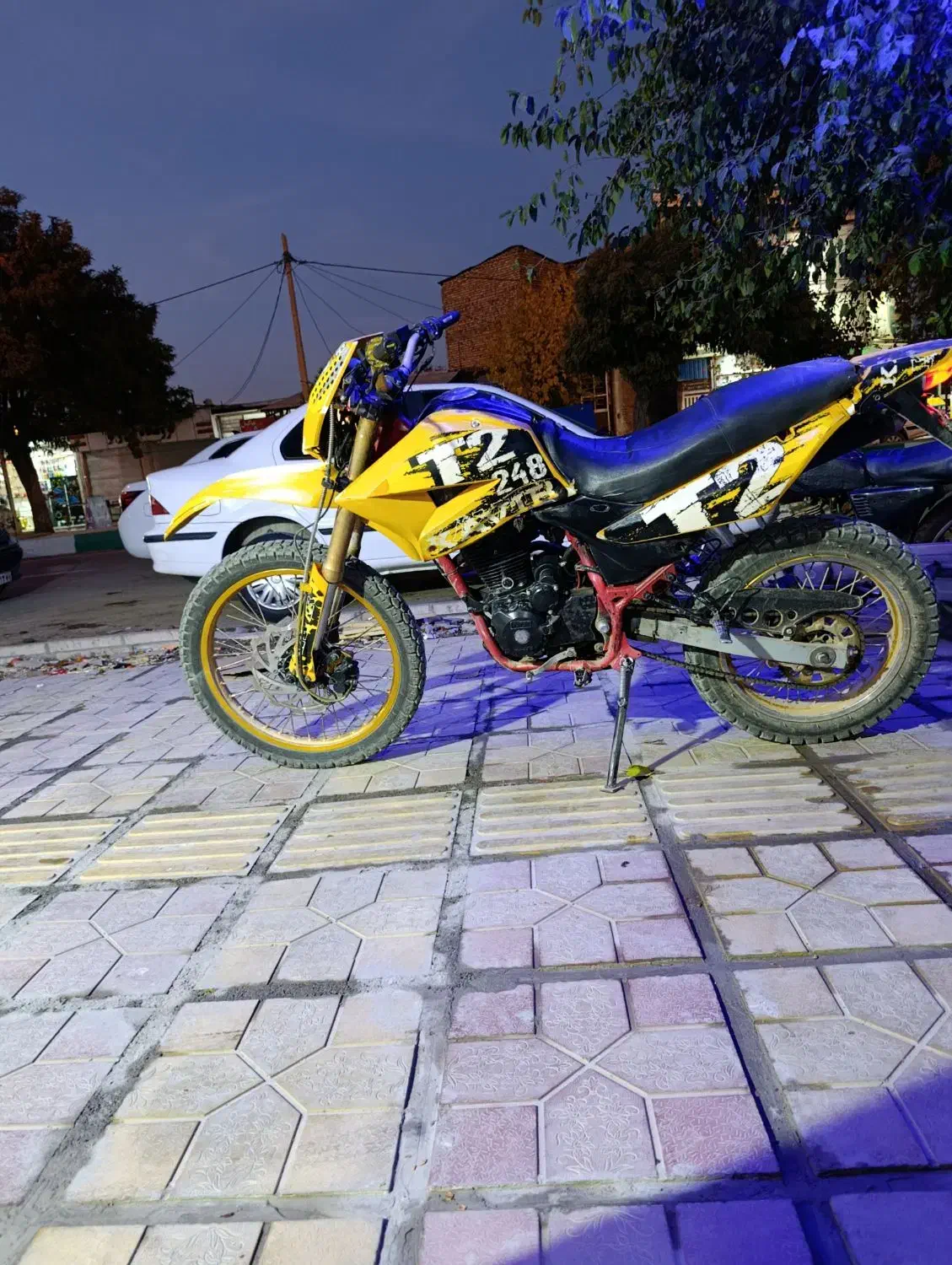 موتور تریل کویر 250|موتورسیکلت|سیلاخور, |دیوار