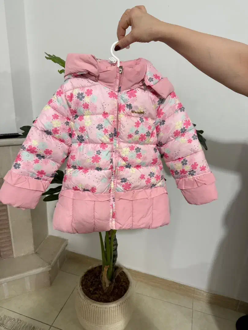 کاپشن دخترانه خارجی|کفش و لباس بچه|بابل, |دیوار