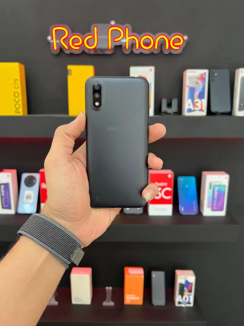 سامسونگ A01 در حد نو به شرط سلامت|موبایل|رشت, سلیمانداراب|دیوار