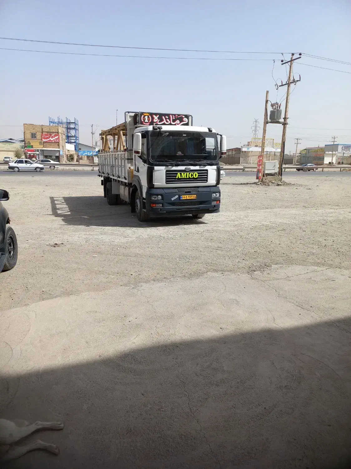 آمیکو|خودرو سنگین|زنجانرود, |دیوار