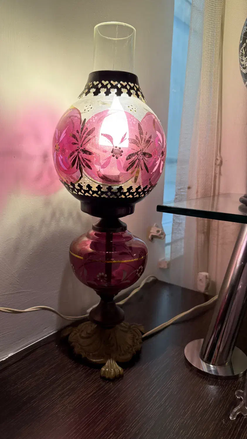 آباژور لاله قدیمی|کلکسیون اشیاء عتیقه|رشت, دیلمان|دیوار