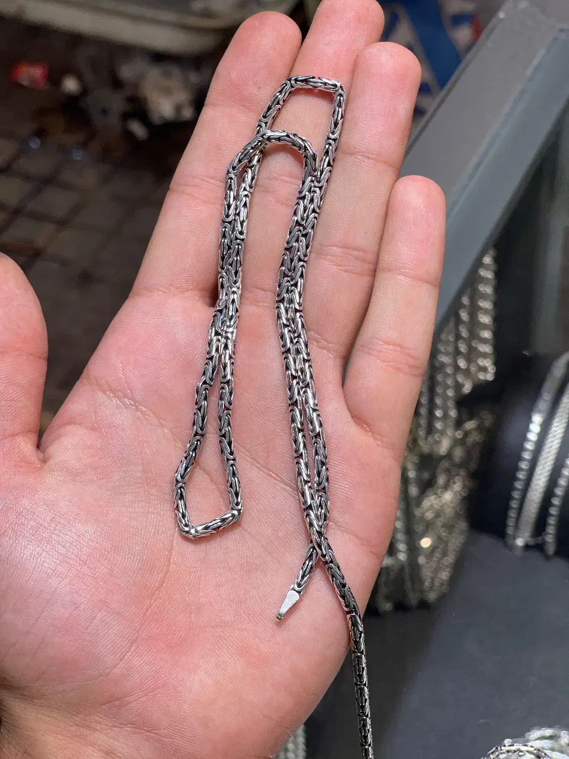 زنجیرنقره کرال|جواهرات|تهران, بازار|دیوار