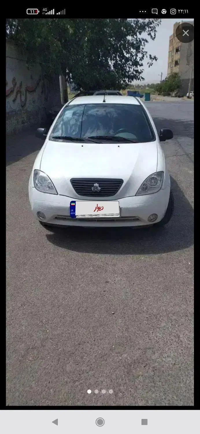 تیبا دو مدل1400شاسی پلمپ بدون رنگ|خودرو سواری و وانت|نورآباد, |دیوار