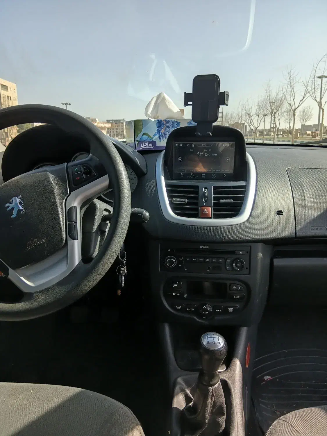 ماشین۲۰۷ سقف فلز tu5|خودرو سواری و وانت|قرچک, زیبا شهر|دیوار