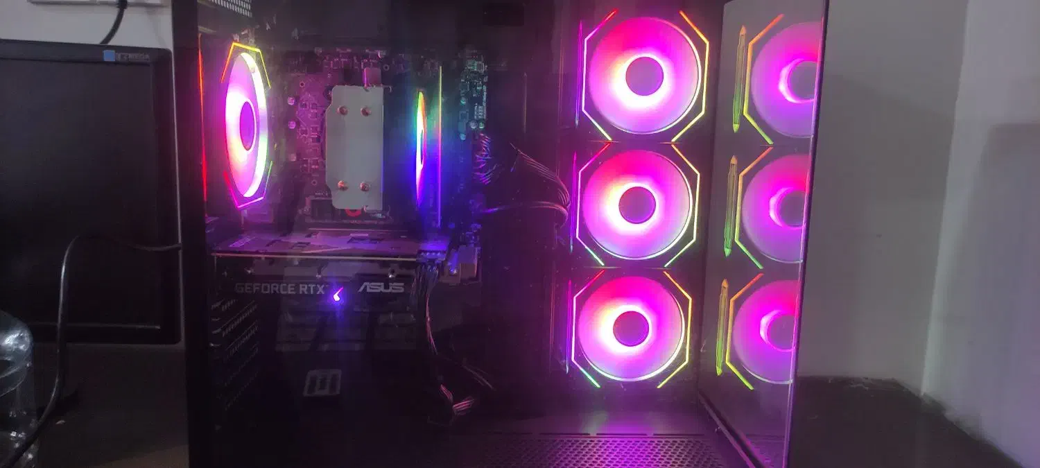 سیستم گیمینگ آکواریومی|رایانه رومیزی|امیدیه, |دیوار