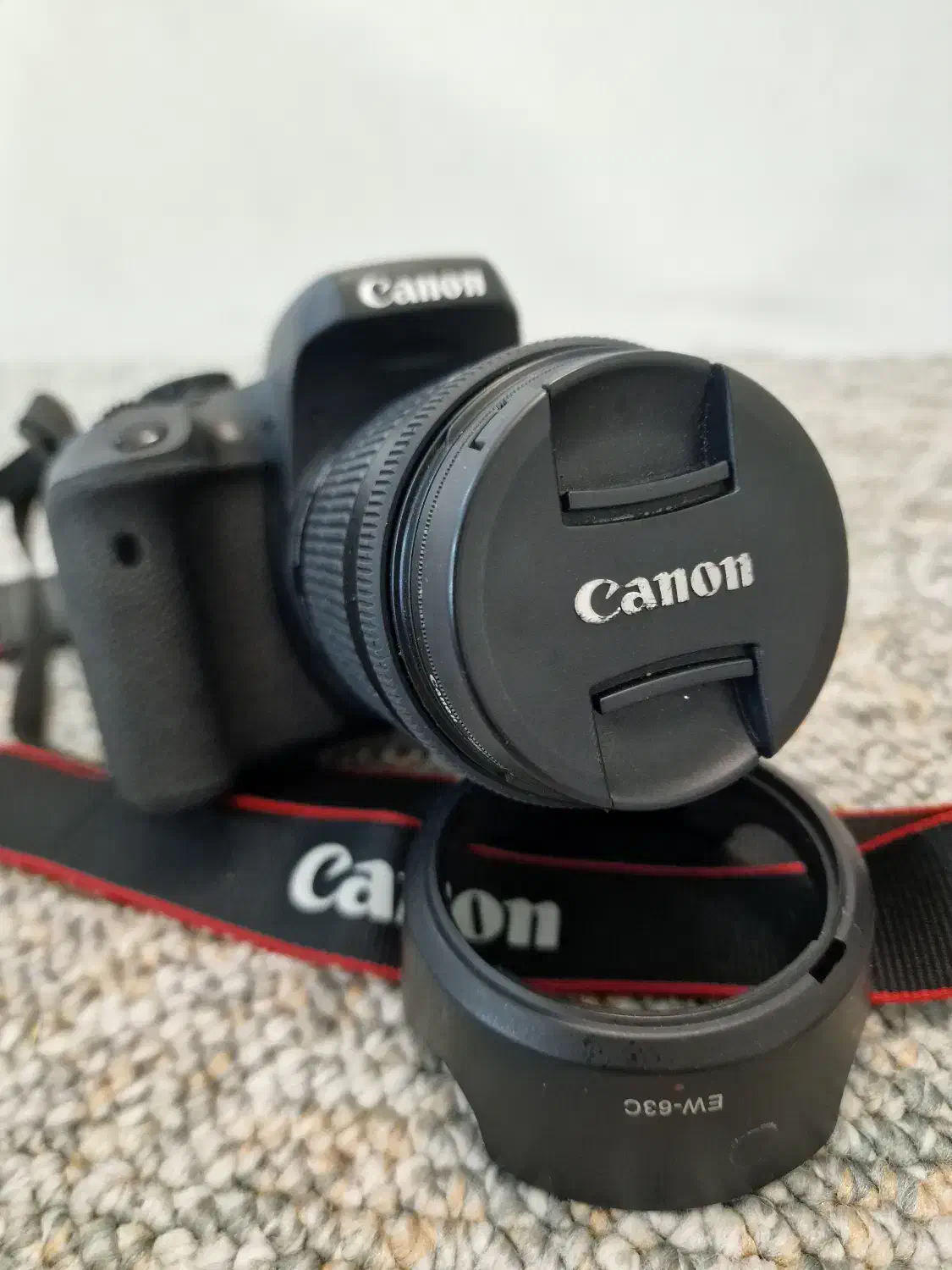 دوربین حرفه ای Canon EOS 750D همراه با لنز 18-55mm|دوربین عکاسی و فیلم‌برداری|مشهد, موعود|دیوار