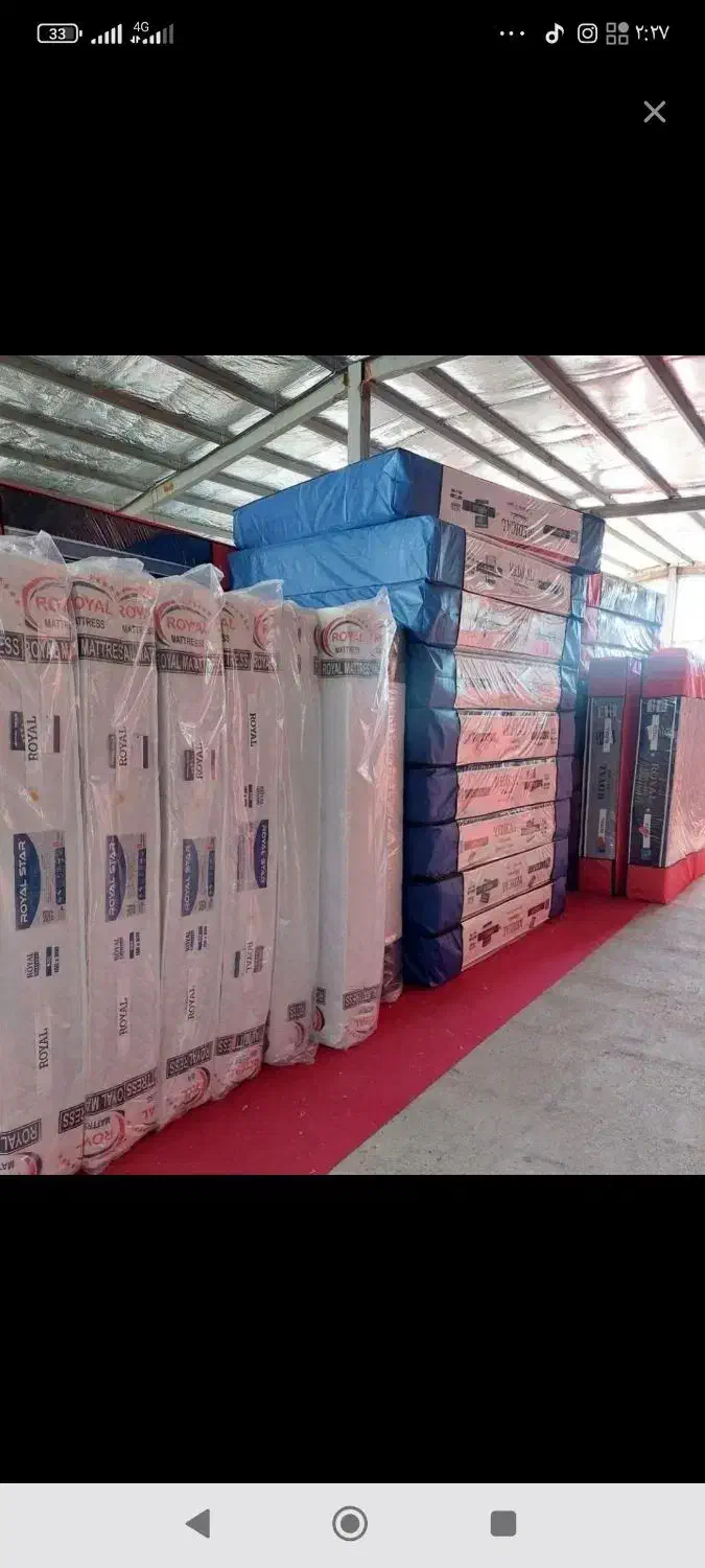 تشک فروشی امیر علی کد 758|تشک تختخواب|سمنان, |دیوار