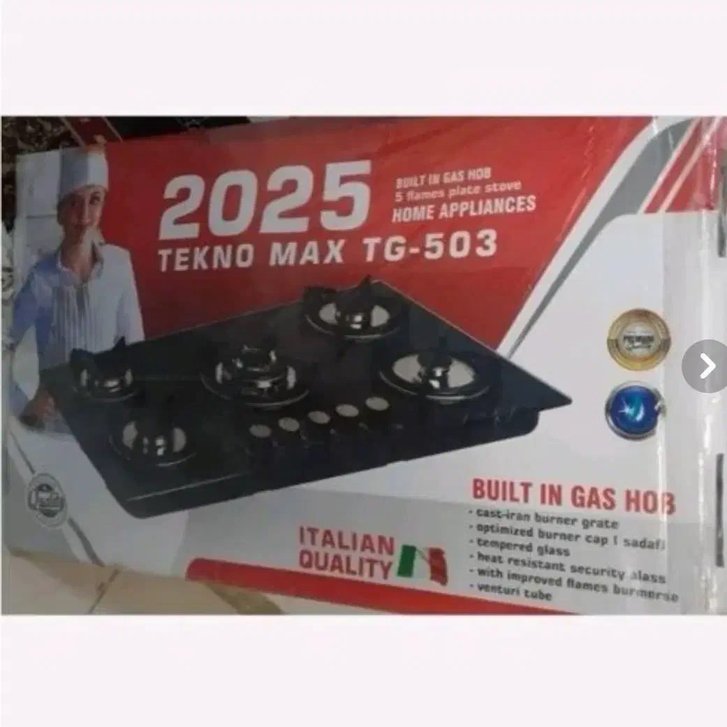 اجاق گاز صفحه ای تکنو مکس ۲۰۲۵|اجاق گاز و لوازم برقی پختوپز|بندر کنگان, |دیوار