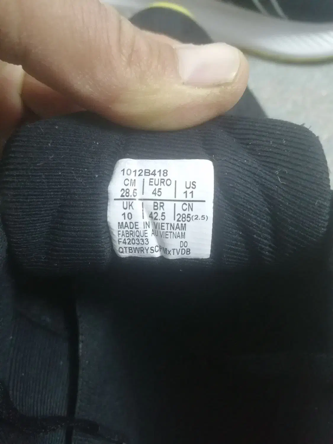 کتونی 45اسیکس ویتنام|کیف، کفش، کمربند|نیشابور, شهرک اندیشه|دیوار