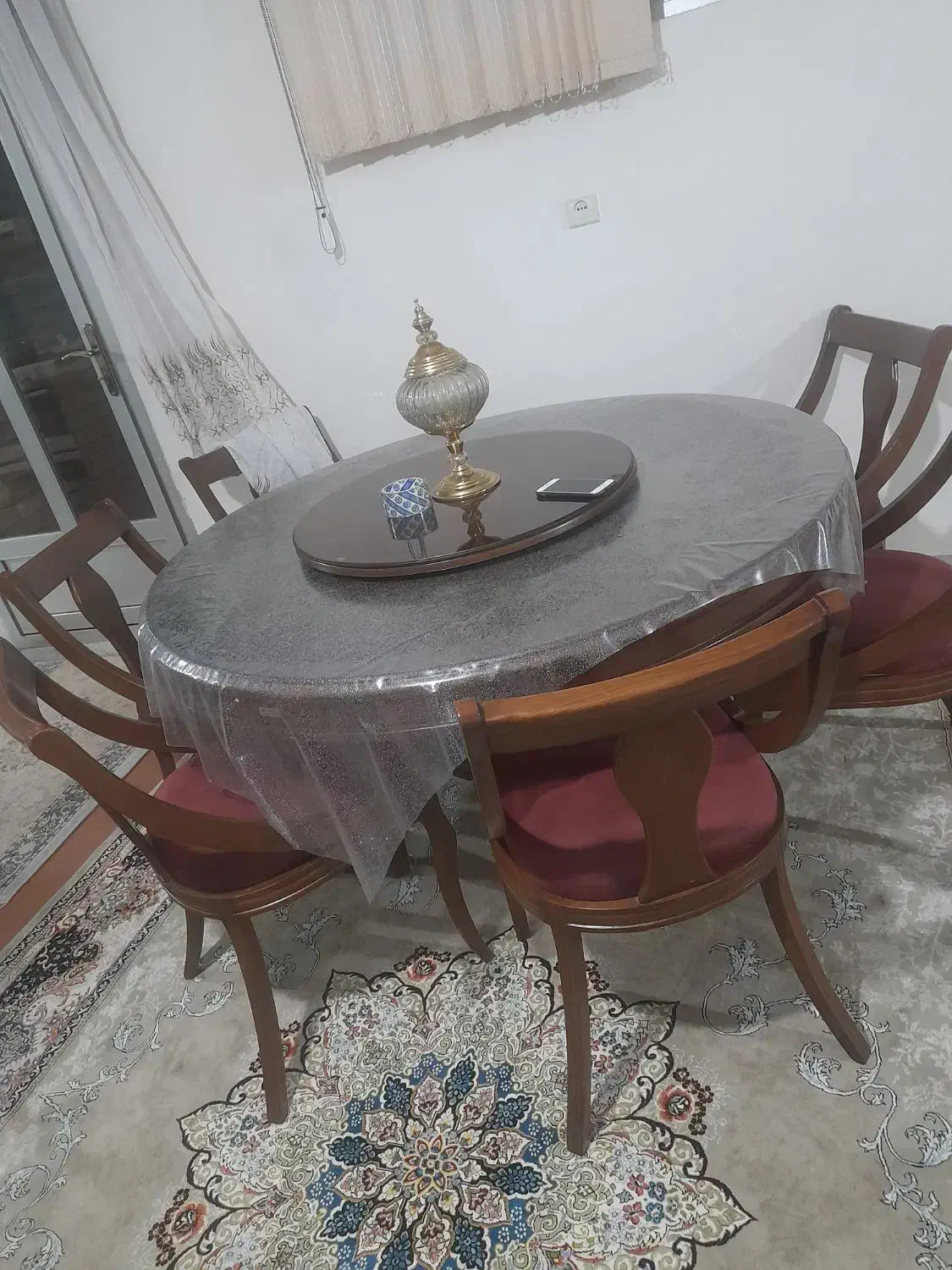 میز ناهار خوری|میز و صندلی غذاخوری|خمینیشهر, |دیوار