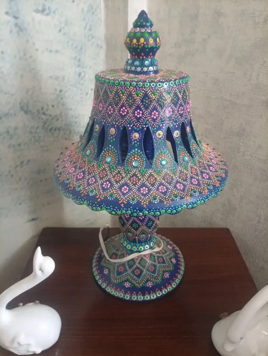 اباژور|چراغ خواب و آباژور|قم, ارم|دیوار