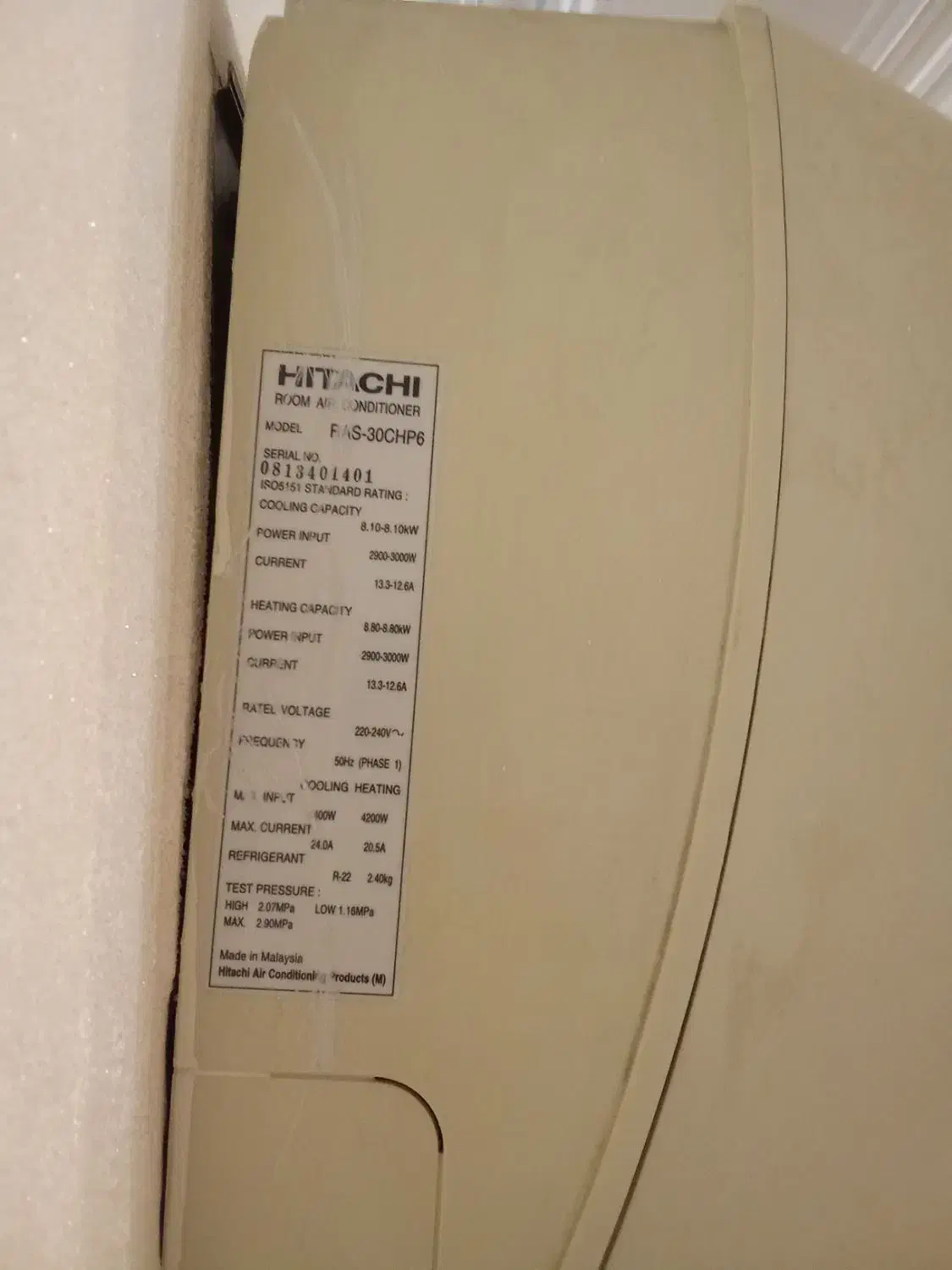 کولر گازی هیتاچی|کولر گازی و فن‌کوئل|تهران, گلستان (شهرک راه آهن)|دیوار