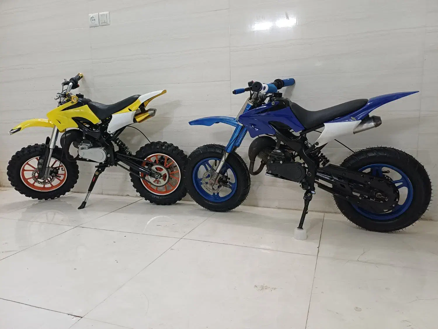 موتور مینی کراس ۵۰سی سی بنزینی بچه گانه با تعمیرات|موتورسیکلت|اراک, |دیوار