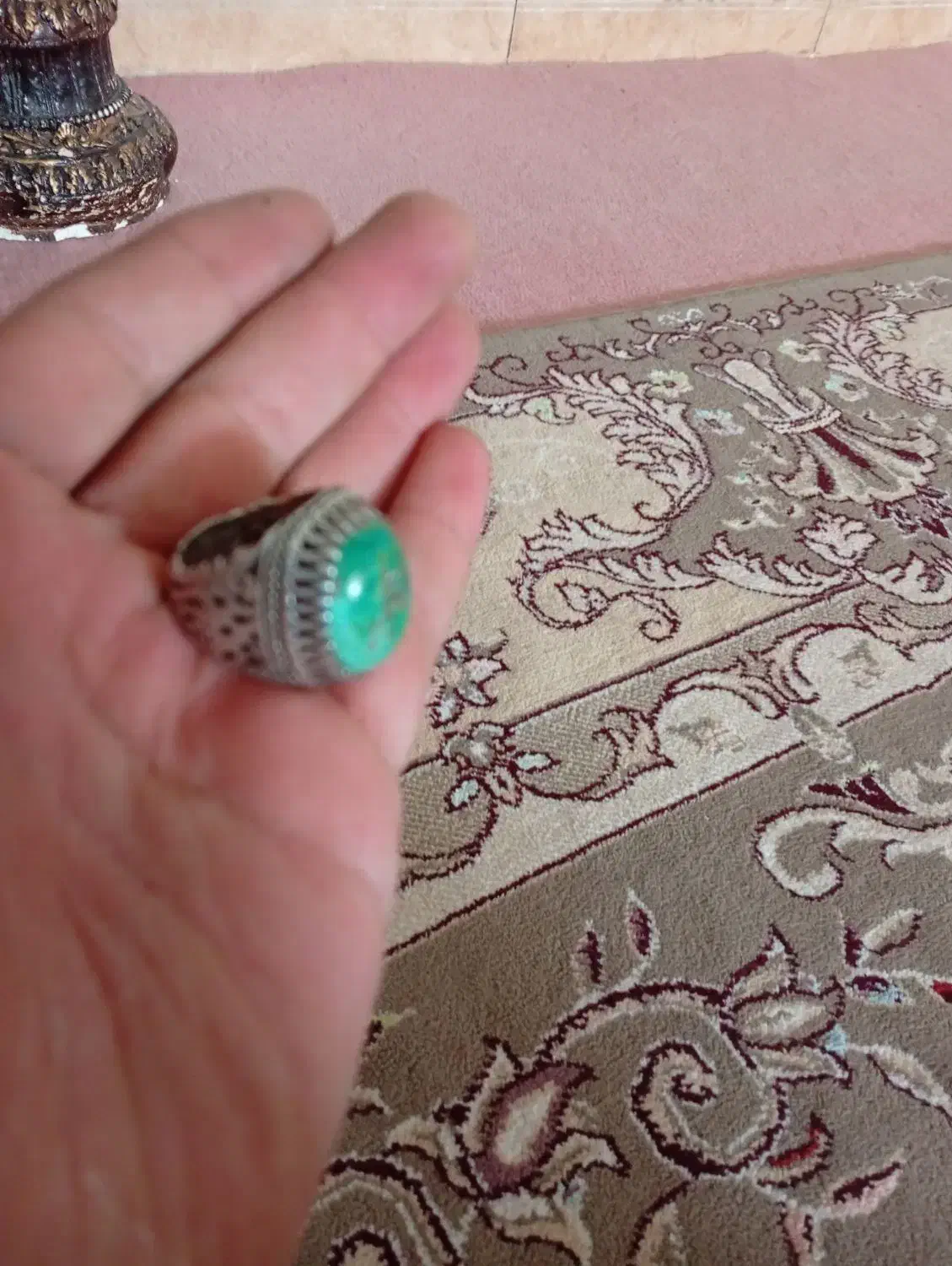 انگشتر فیروزه واصل|بدلیجات|مشهد, توس (بلوار توس)|دیوار