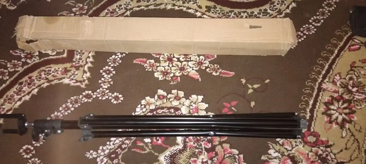 سه پایه گوشی و رینگی لایت|لوازم جانبی موبایل و تبلت|خمینی‌شهر, |دیوار