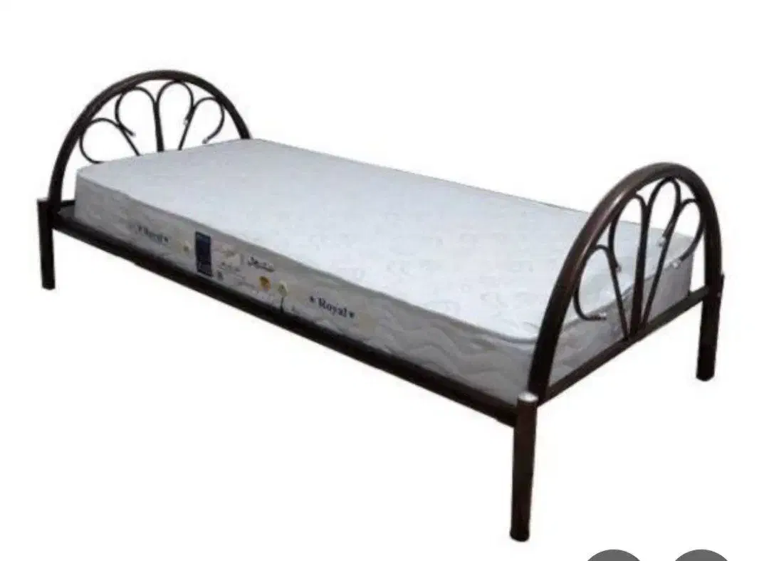 تختخواب فلزی تک نفره|تخت و سرویس خواب|لاهیجان, لیالستان|دیوار