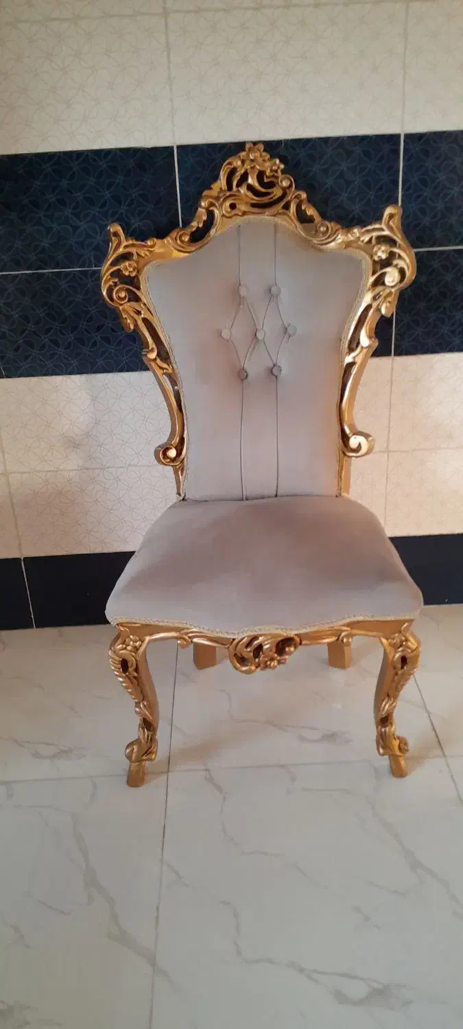 صندلی سلطنتی|میز و صندلی غذاخوری|علی‌آباد کتول, |دیوار