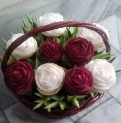 فروش سبد های آماده میوه آرایی|صنایع دستی و سایر لوازم تزئینی|شاهین‌شهر, طالقانی|دیوار