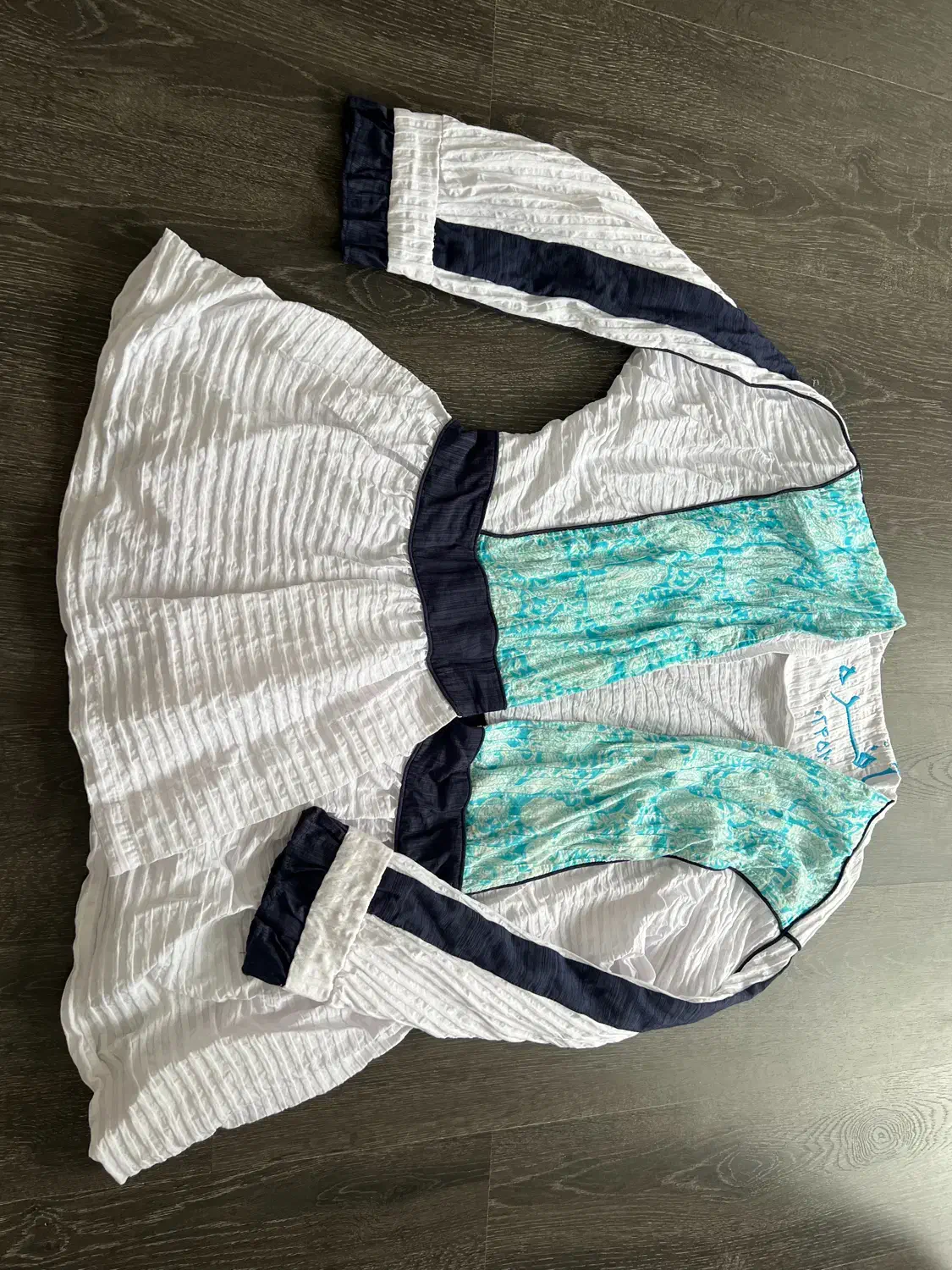 مانتو تکه دوزی شده برند آفره|لباس|بابلسر, |دیوار