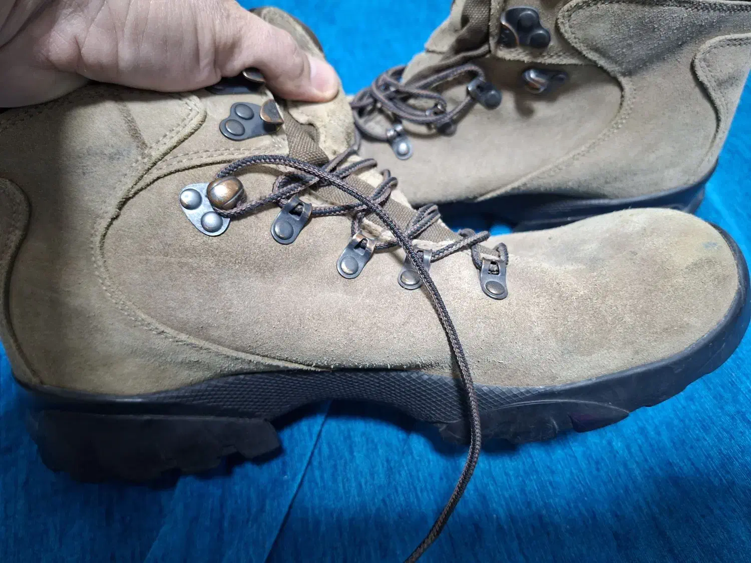 نیم بوت چرم .گورتکس.کفه ویبرام|کیف، کفش، کمربند|جوانرود, |دیوار