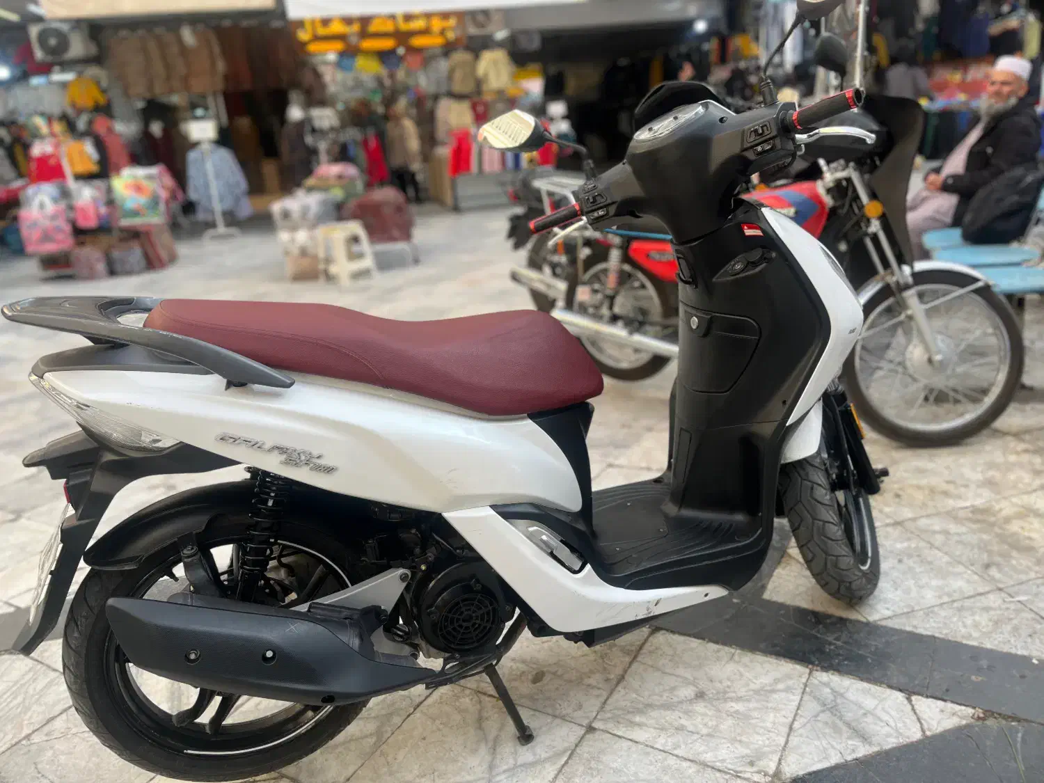 Sym گلگسی sf 180|موتورسیکلت|مشهد, عنصری|دیوار