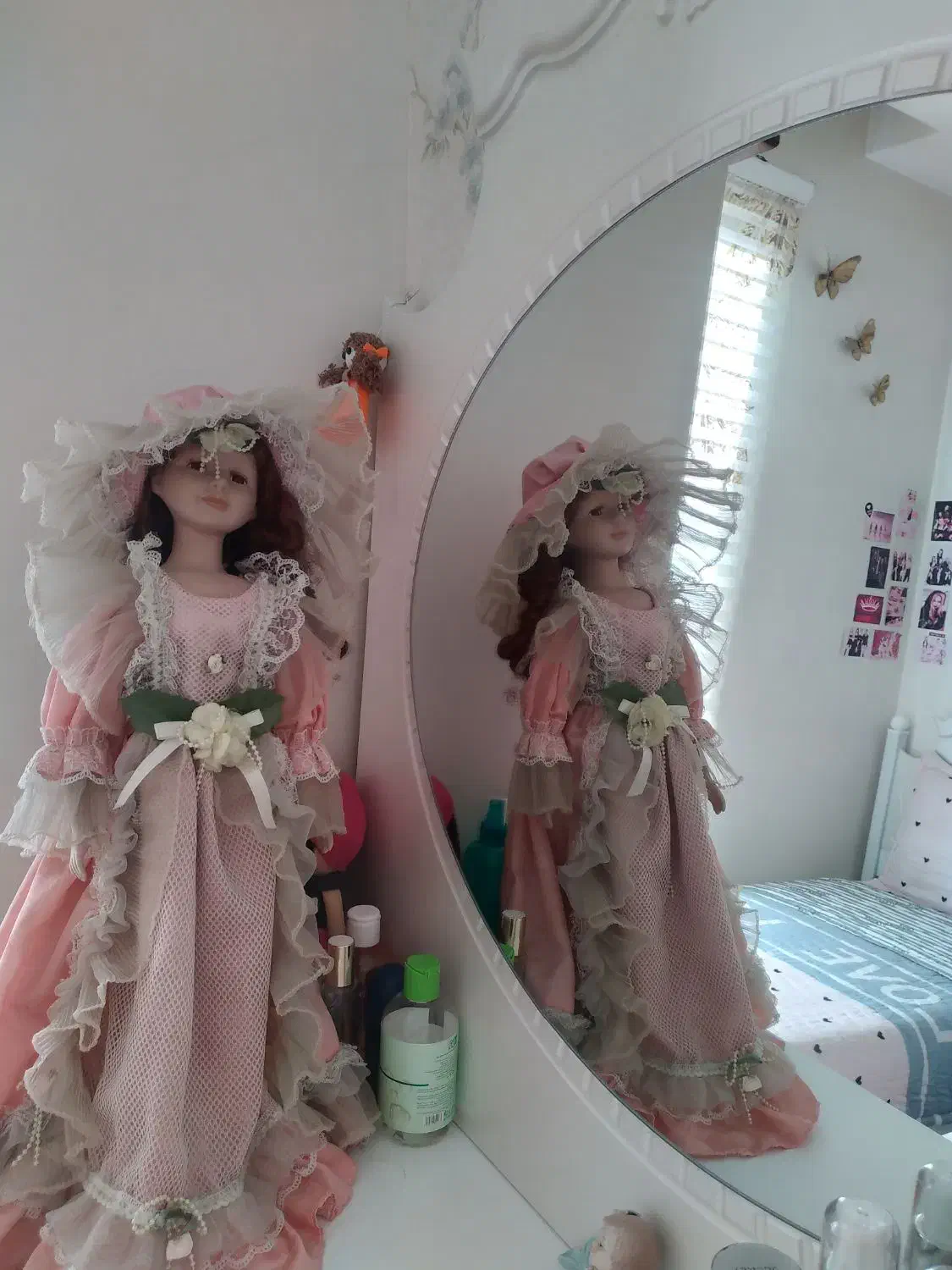 عروسک سرامیکی|مجسمه، تندیس، ماکت|باقرشهر, |دیوار