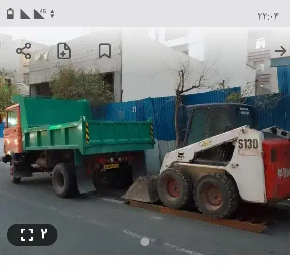 حمل نخاله و ماسه خاور کمپرسی|خدمات حمل و نقل|شیراز, عادل آباد|دیوار