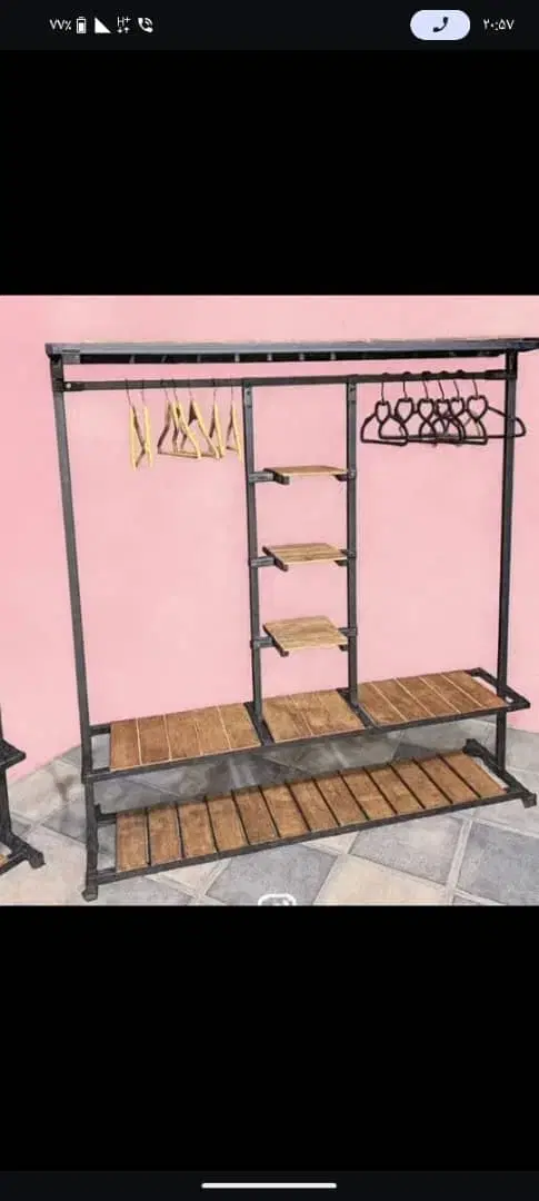 عالمی قفسه فدالی رگال بندپلاکرخت|بندرخت و رختآویز|تهران, نازیآباد|دیوار