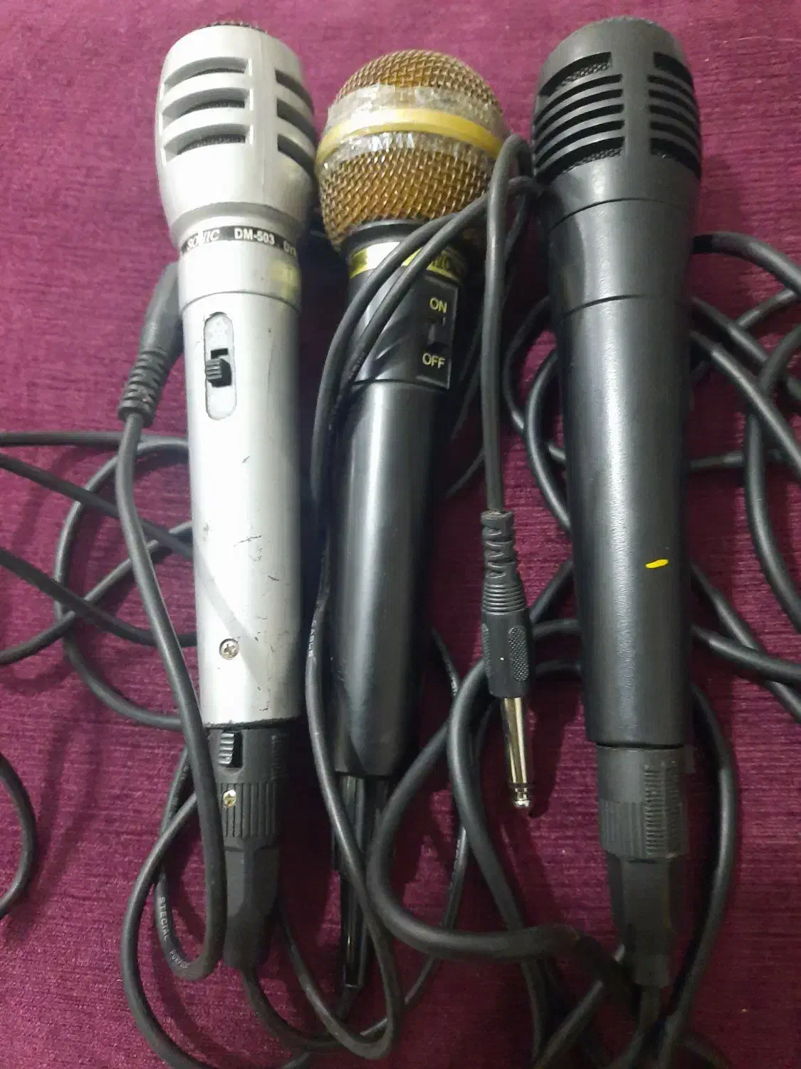 ۲عددمیکروفن سالم|سیستم صوتی خانگی|بجنورد, |دیوار