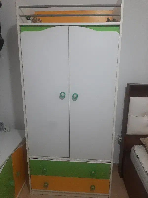 کمد لباس دو تیکه|جاکفشی، کمد، دراور|بندر انزلی, پرستار|دیوار