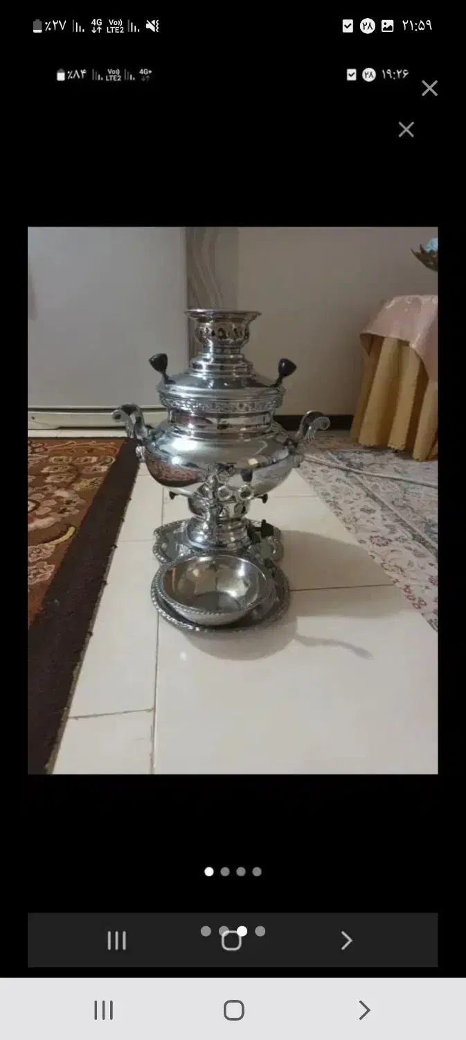 سماور ۸لیتری|سماور، چای‌ساز، قهوه‌ساز|ماهدشت, |دیوار